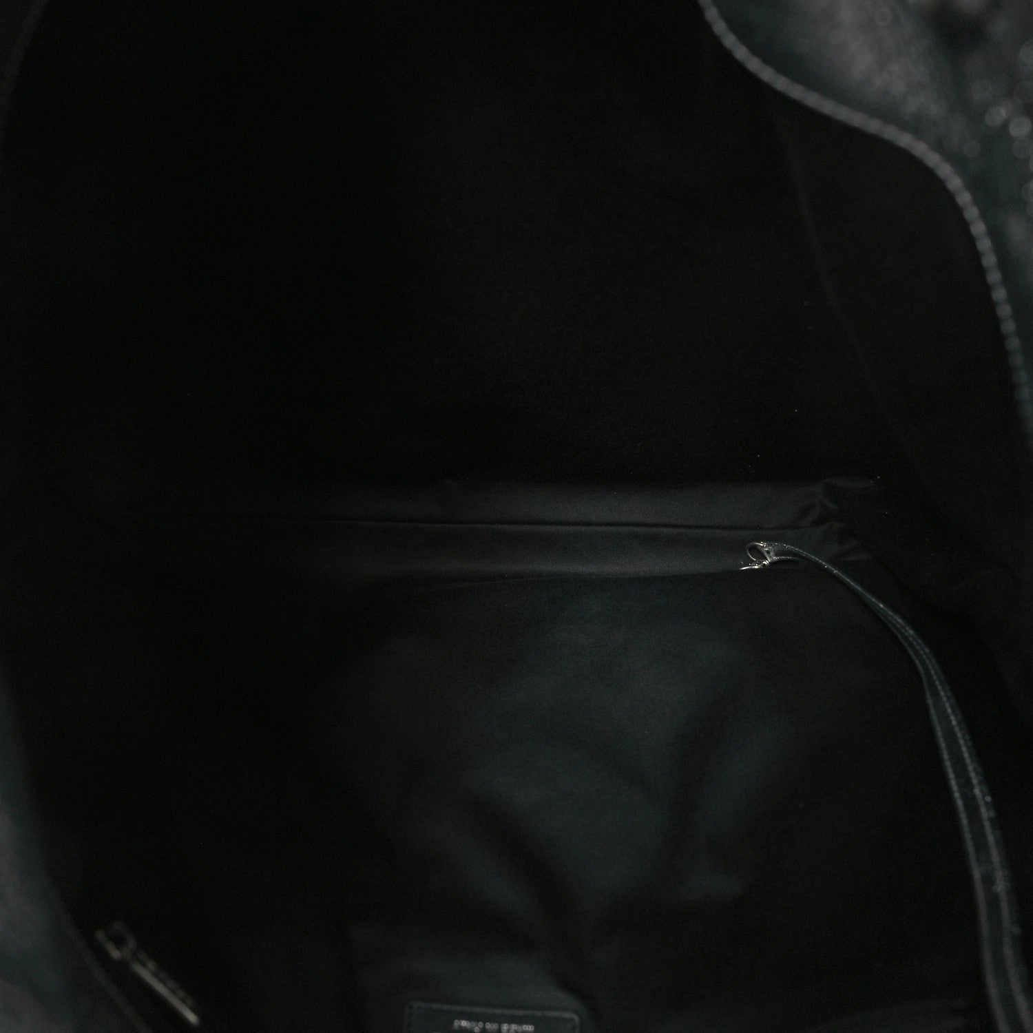 Chanel Metallic Calfskin Stitched CC Shopper Tote Silvery
