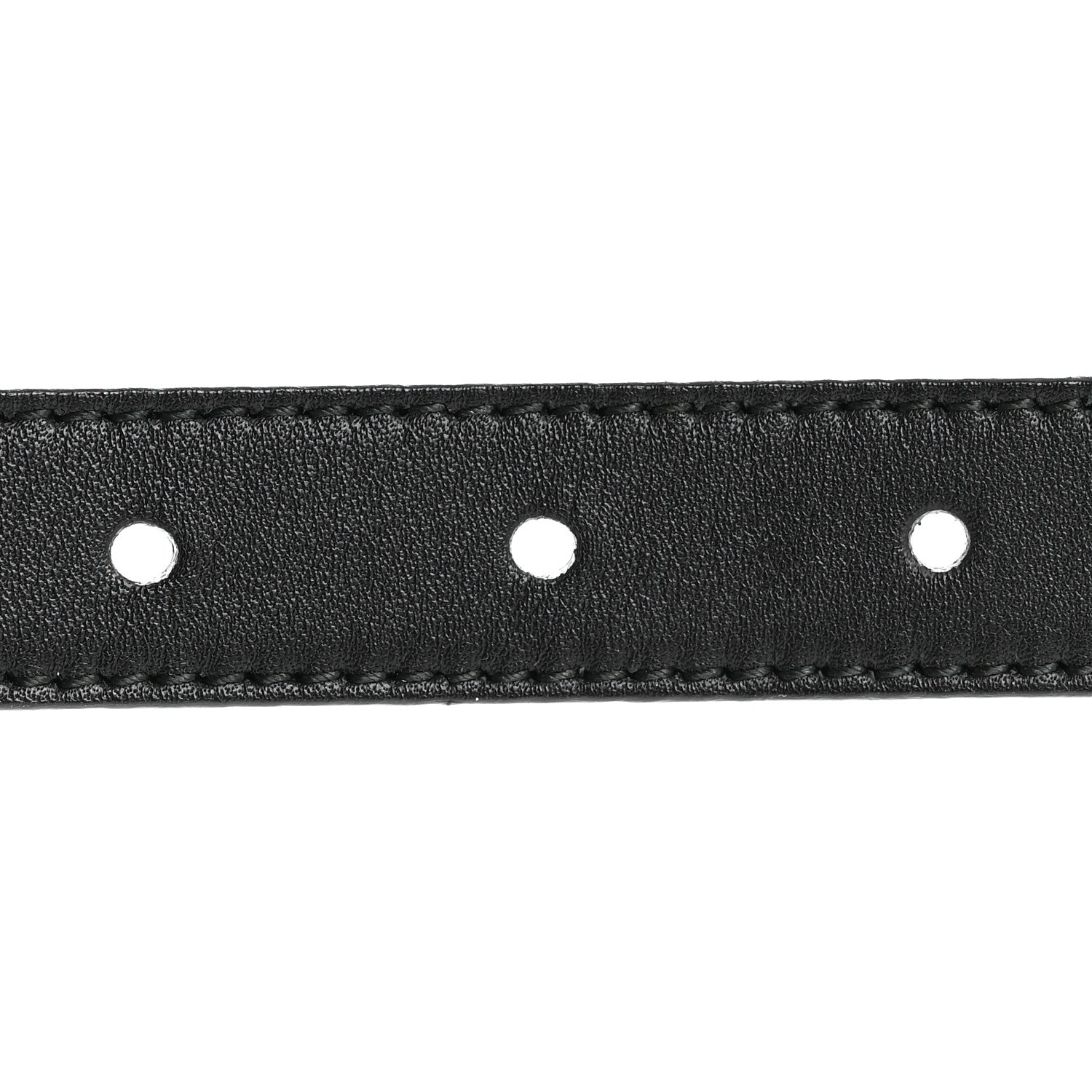 Gucci Calfskin Double G 20mm Belt 85 34 Black