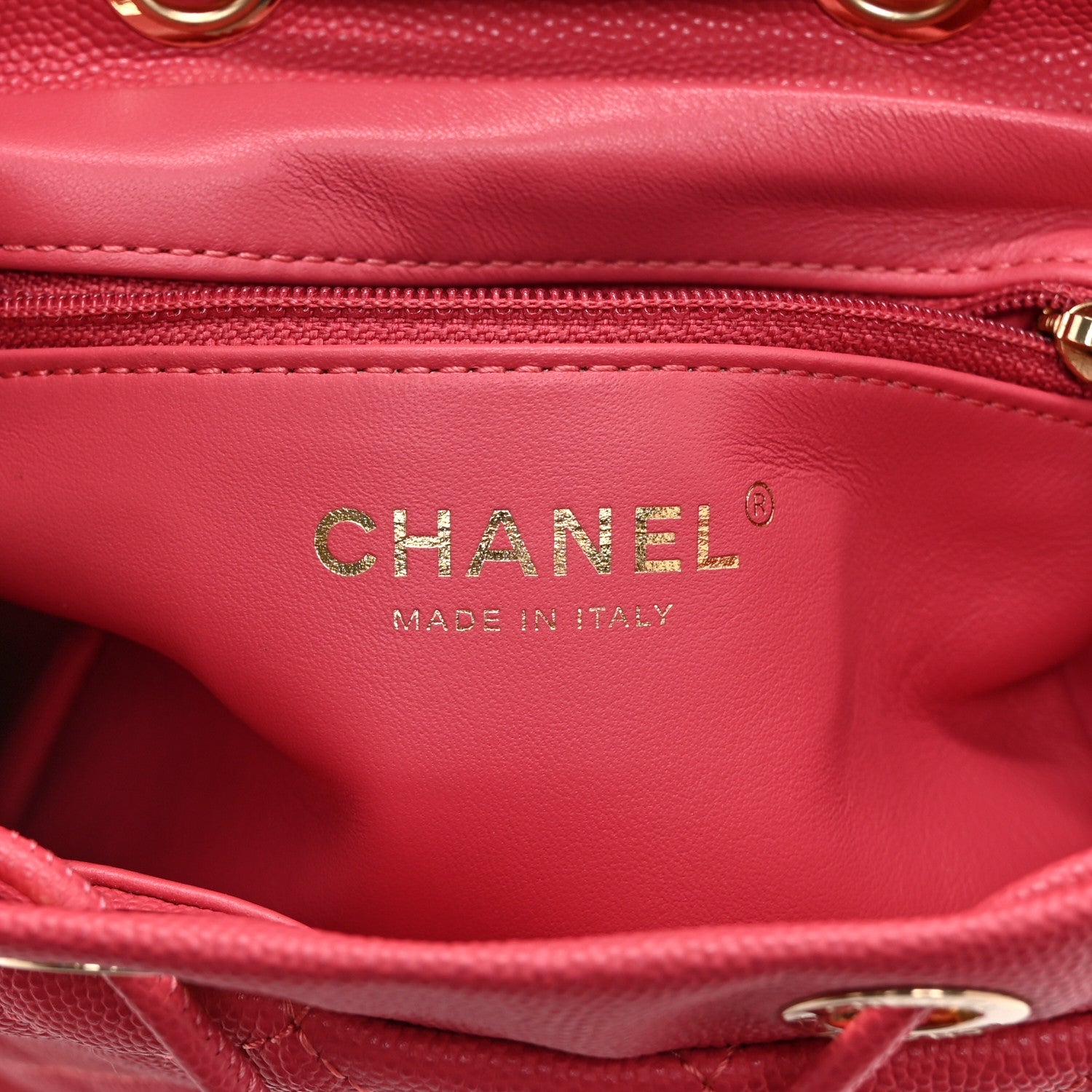 Chanel Caviar Quilted Small Filigree Backpack Pink