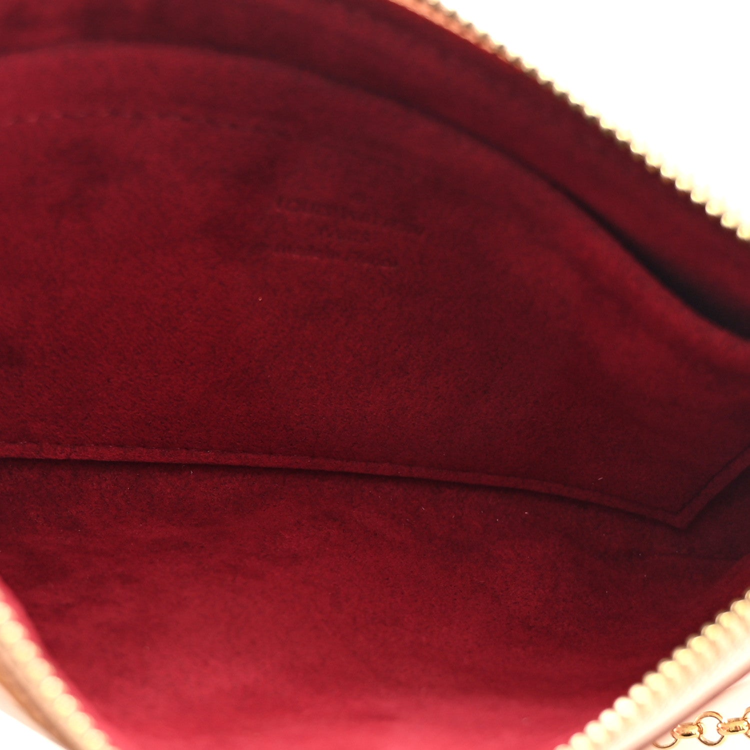 Louis Vuitton Monogram Multicolor Pochette Milla MM White