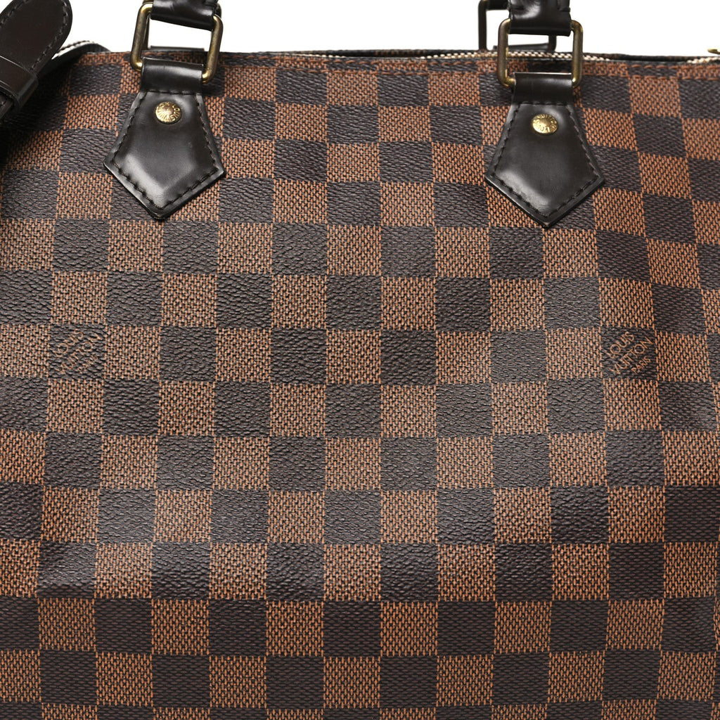 Louis Vuitton Damier Ebene Speedy Bandouliere 35