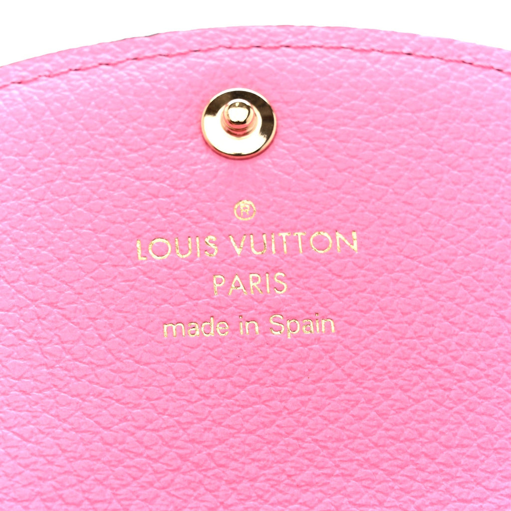 Louis Vuitton Empreinte Rosalie Coin Purse Rose Lollipop