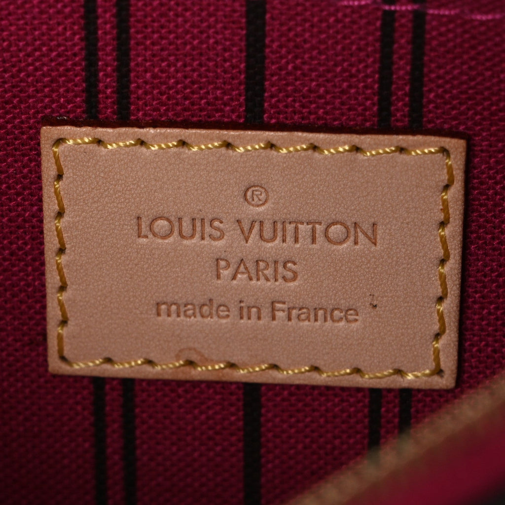 Louis Vuitton Monogram Neverfull PM Pochette Pivoine