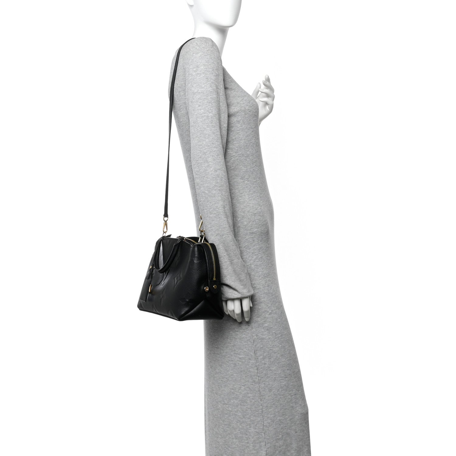 Louis Vuitton Empreinte Monogram Giant Petit Palais Black