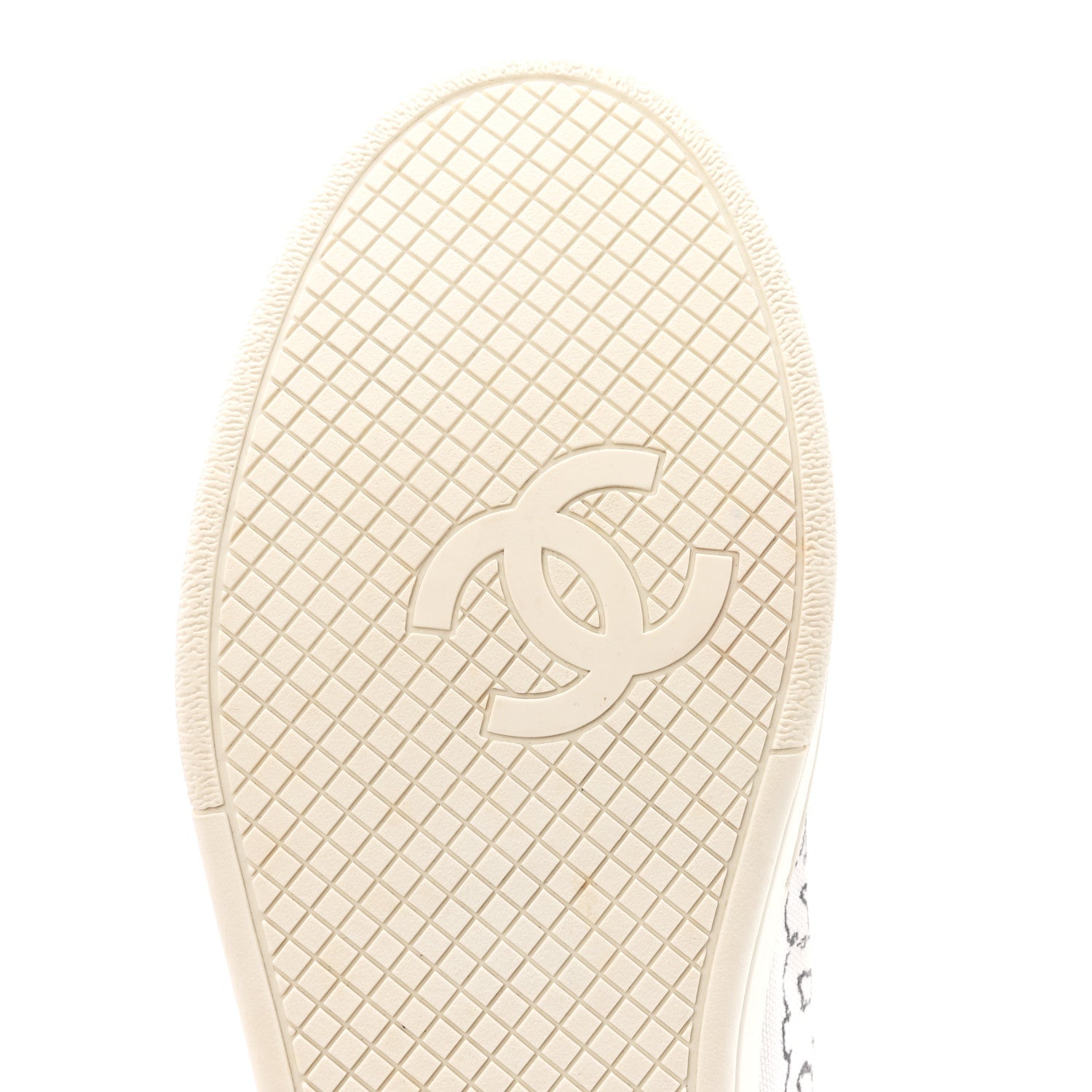 Chanel X PHARRELL WILLIAMS Canvas Womens Sneakers 38 White Multicolor