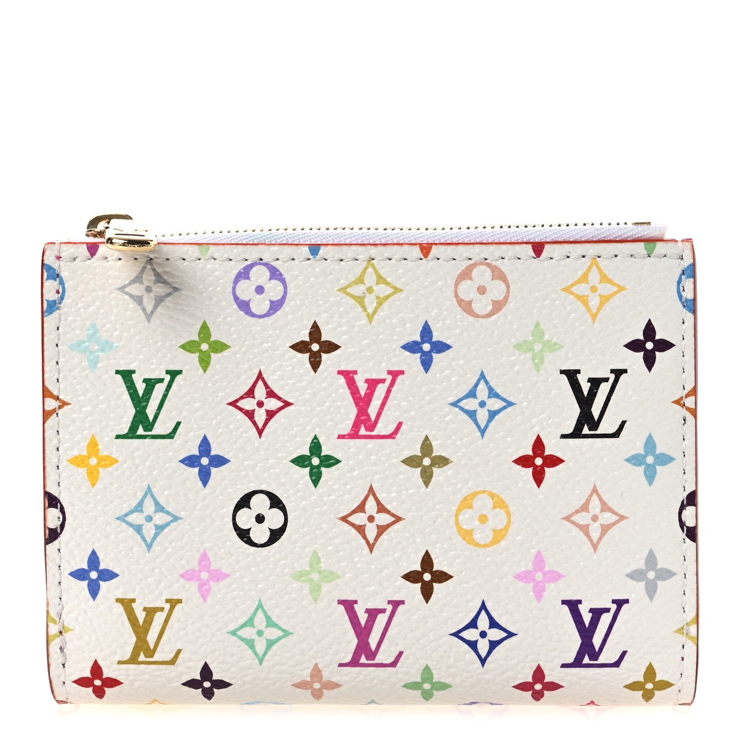 Louis Vuitton LV X TM Monogram Multicolor Lisa Wallet White