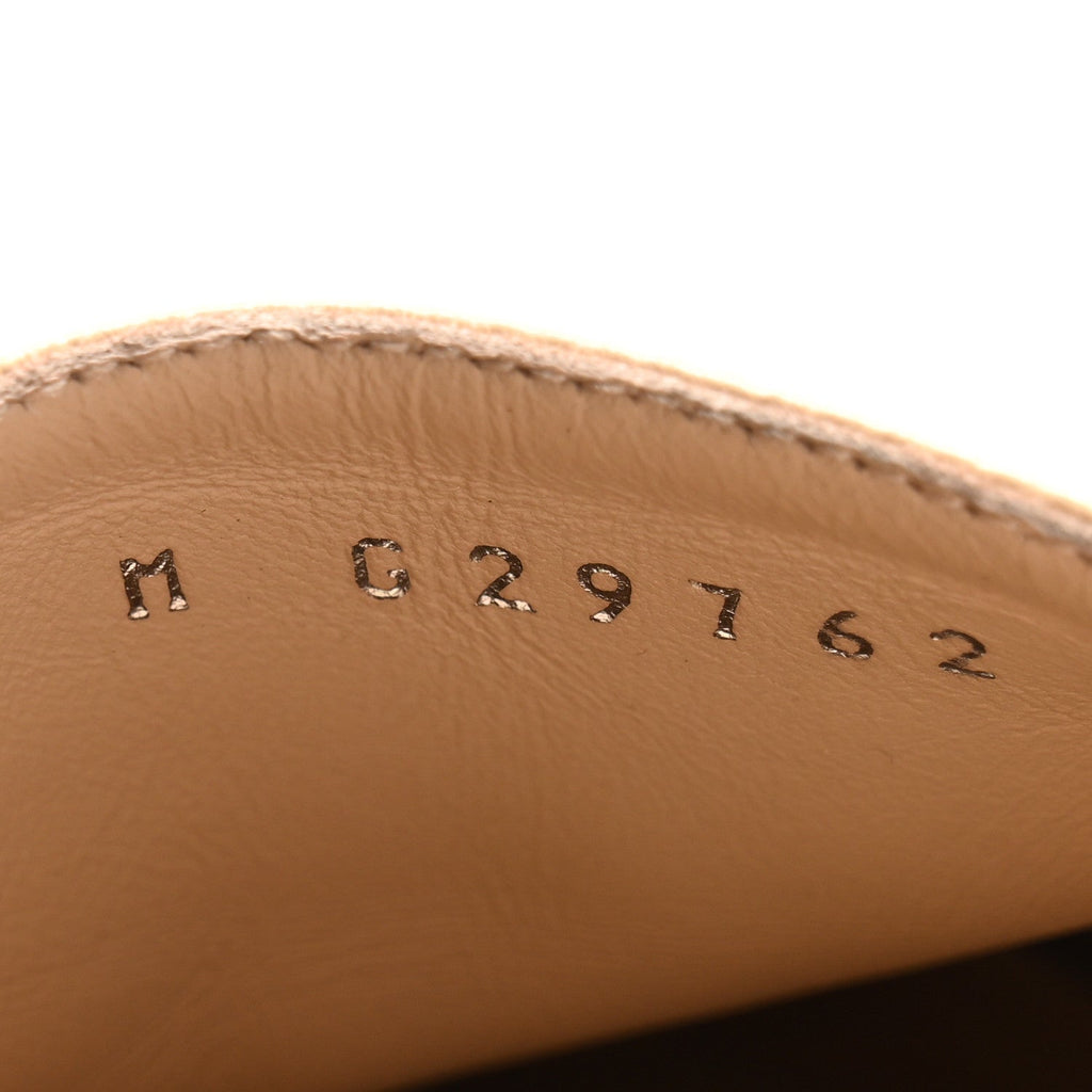 Lambskin CC Espadrilles 39 Beige Black