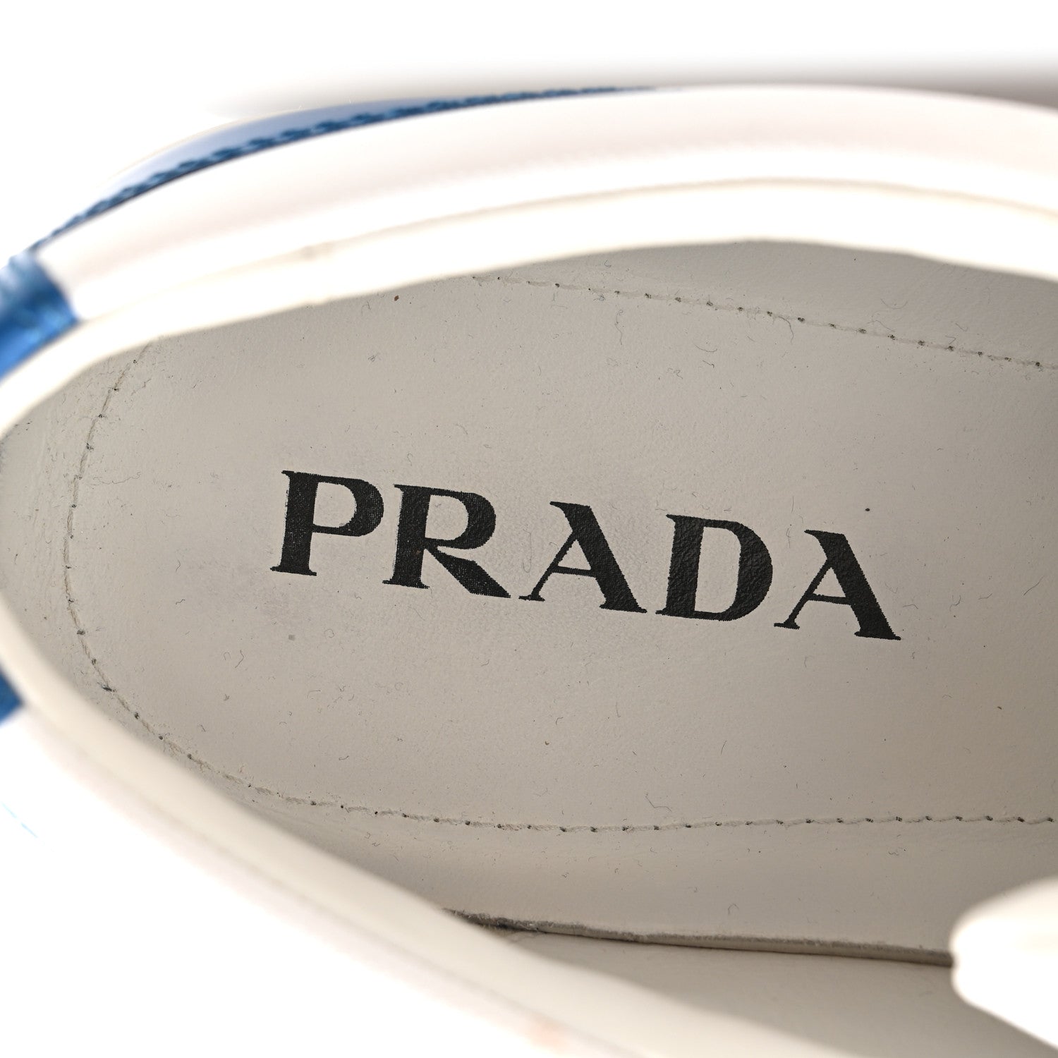Prada Vitello Sport Spazzolato Rois Triangle Logo Downtown Low Top 30mm Sneakers 9.5
