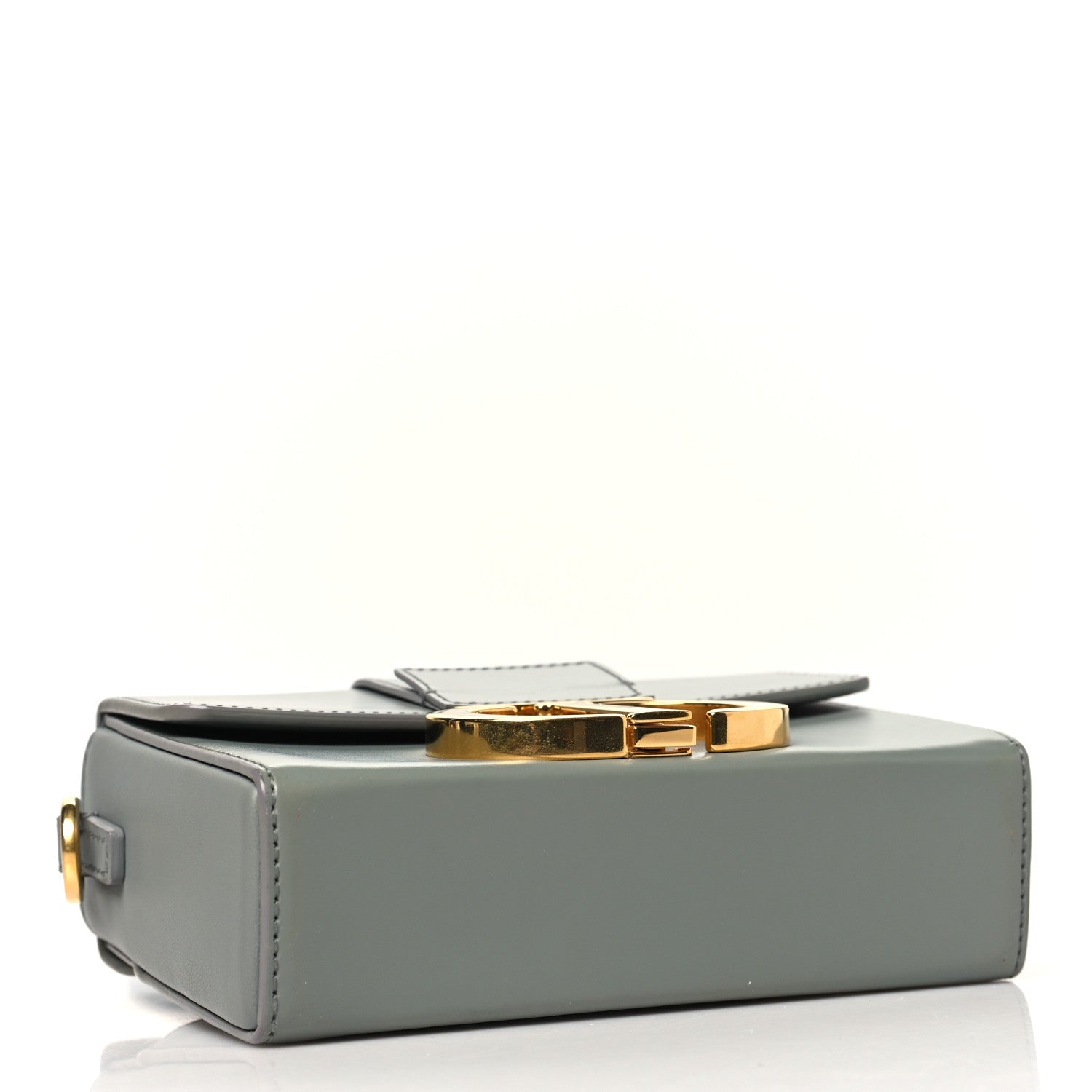 Christian Dior Box Calfskin 30 Montaigne Box Bag Gray