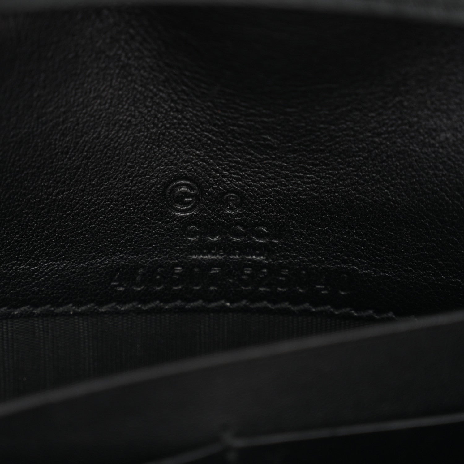 Gucci Soft Microguccissima Crossbody Wallet Black