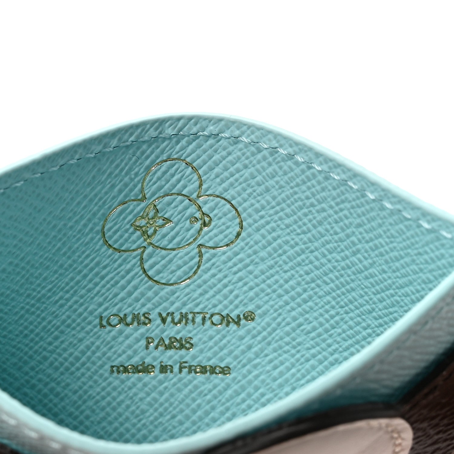 Louis Vuitton Monogram Vivienne Card Holder Animation Blue