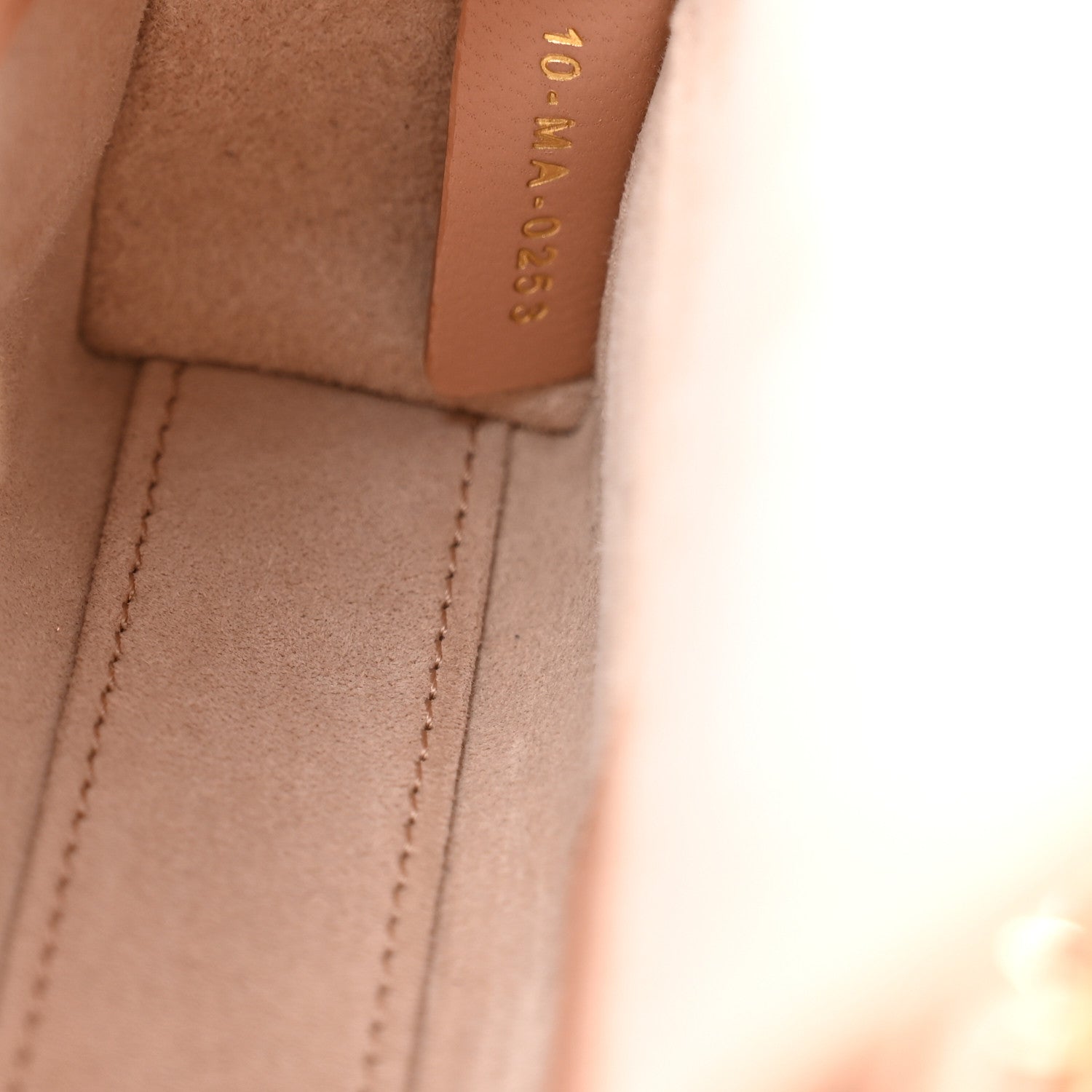 Christian Dior Lambskin Cannage Micro Lady D-Joy Rose Des Vents