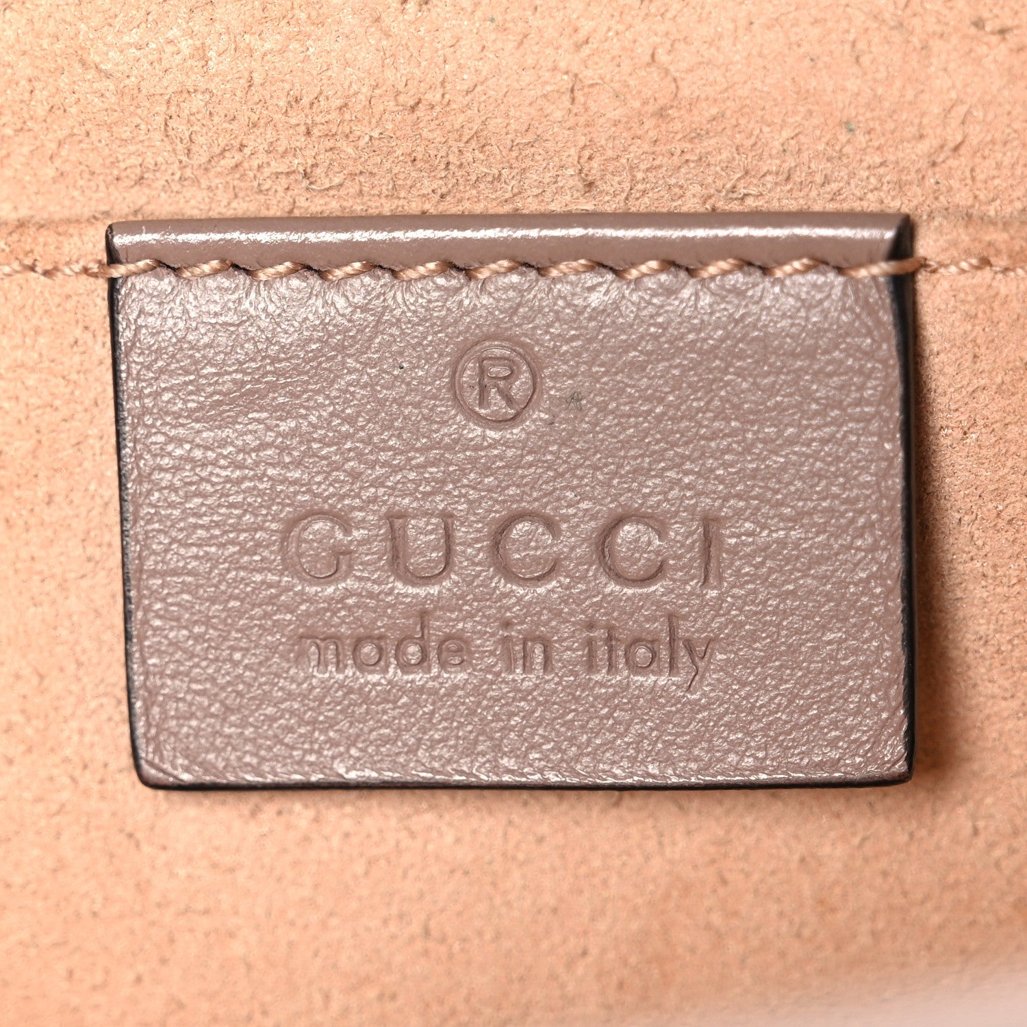 Gucci Calfskin Matelasse Small GG Marmont Chain Shoulder Bag Porcelain Rose