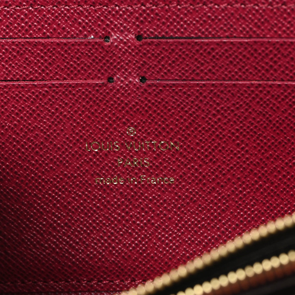 Louis Vuitton Monogram Clemence Wallet Fuchsia