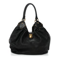 Louis Vuitton Mahina L Black