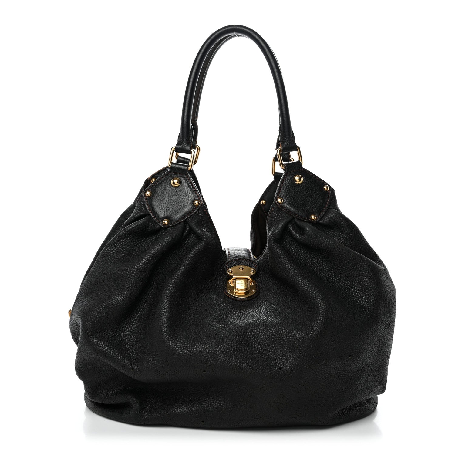 Louis Vuitton Mahina L Black