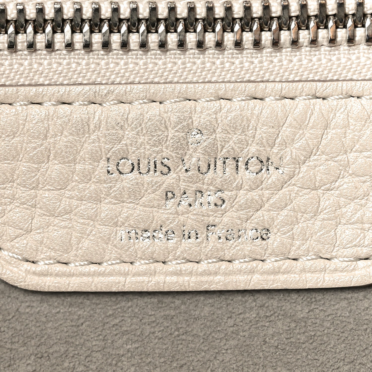 Louis Vuitton Mahina L Ivory