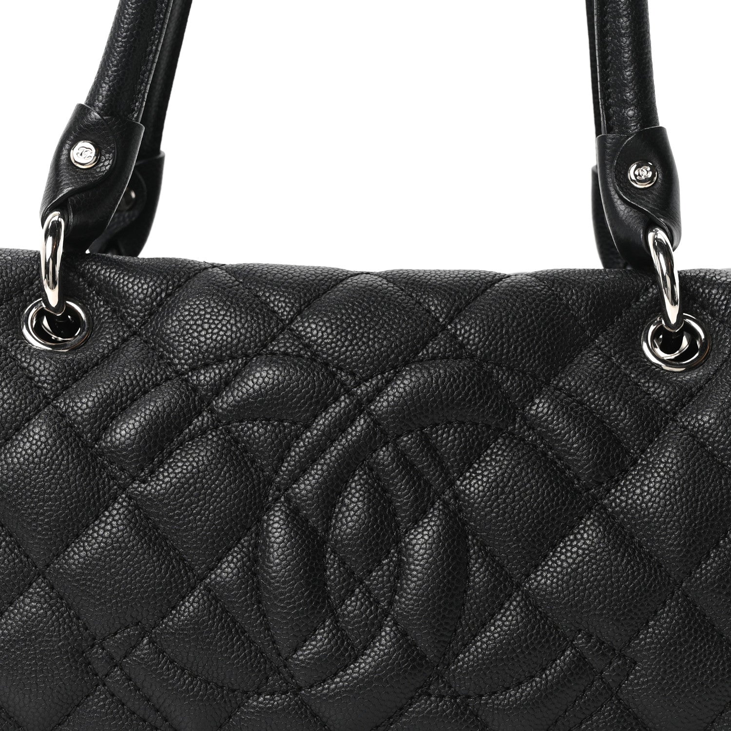 Chanel Caviar Quilted Timeless Bowler Black