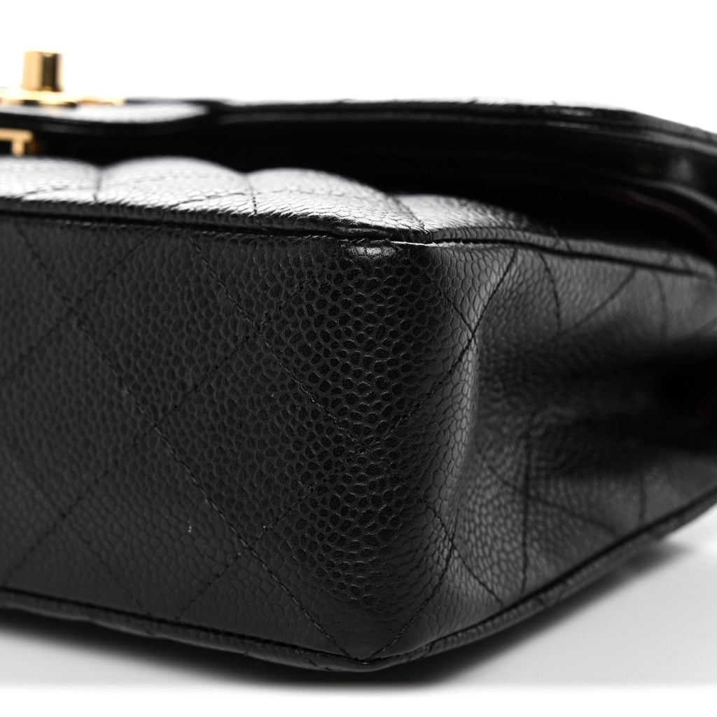 Chanel Caviar Quilted Small Double Flap Black