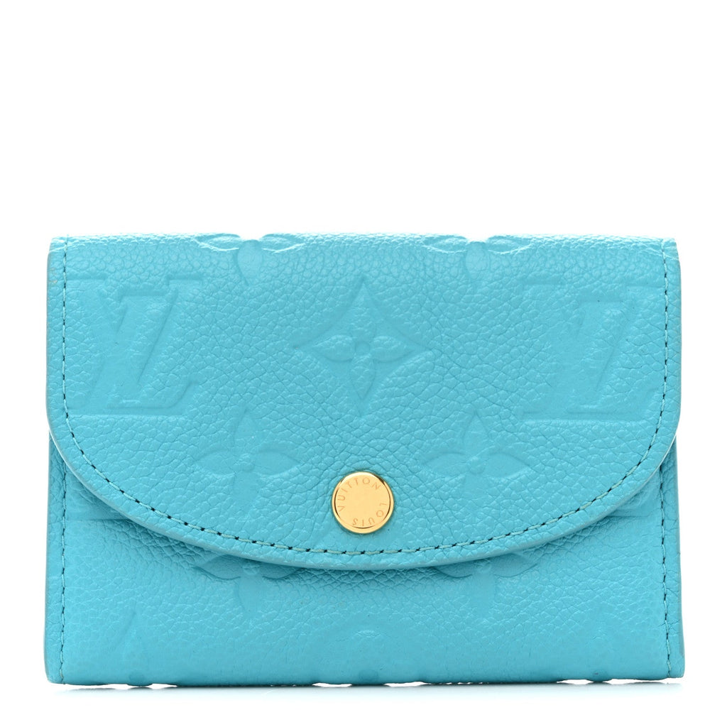Louis Vuitton LV X TM Empreinte Rosalie Coin Purse Kabira Blue