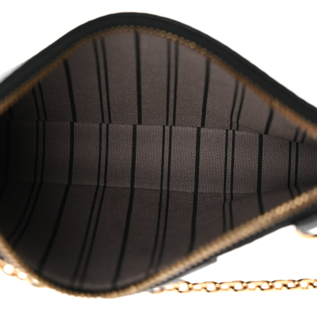 Louis Vuitton Empreinte Easy Pouch On Strap Black