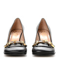 Gucci Malaga Kid Horsebit 75mm Pumps 38.5 Black
