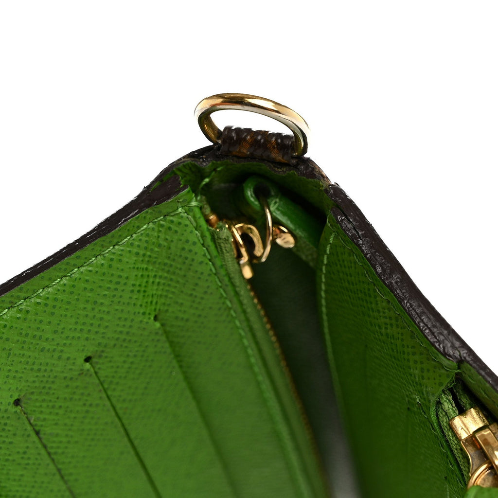 Louis Vuitton Monogram Insolite Wallet Green