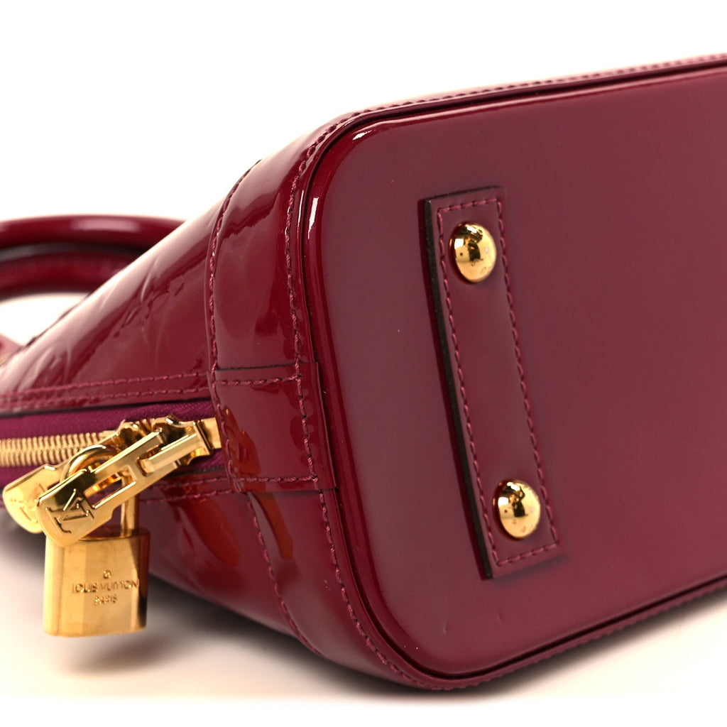 Louis Vuitton Vernis Alma BB Amethyste