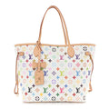 Louis Vuitton LV X TM Monogram Multicolor Neverfull MM White