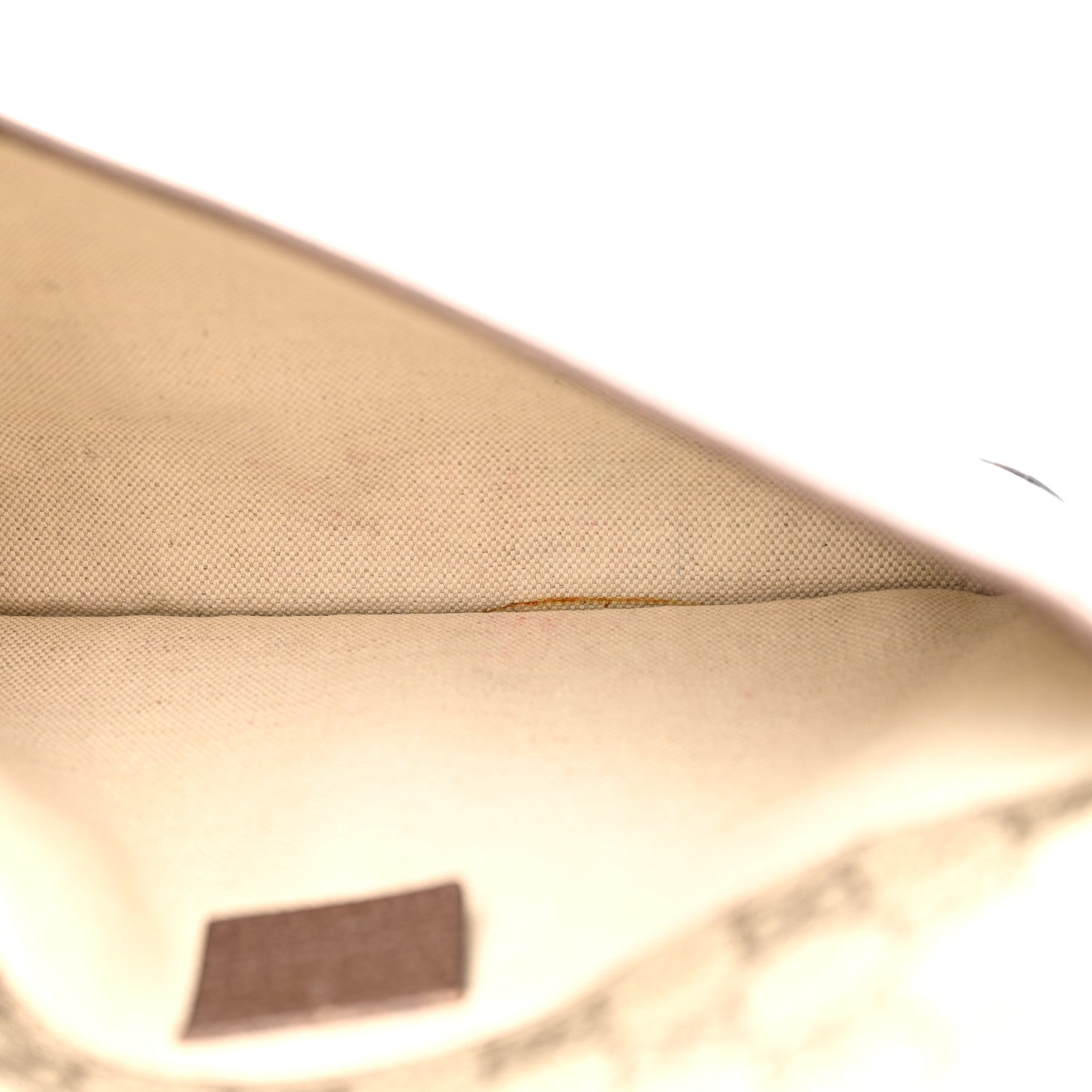 Gucci GG Supreme Monogram Neo Vintage Web Belt Bag Brown