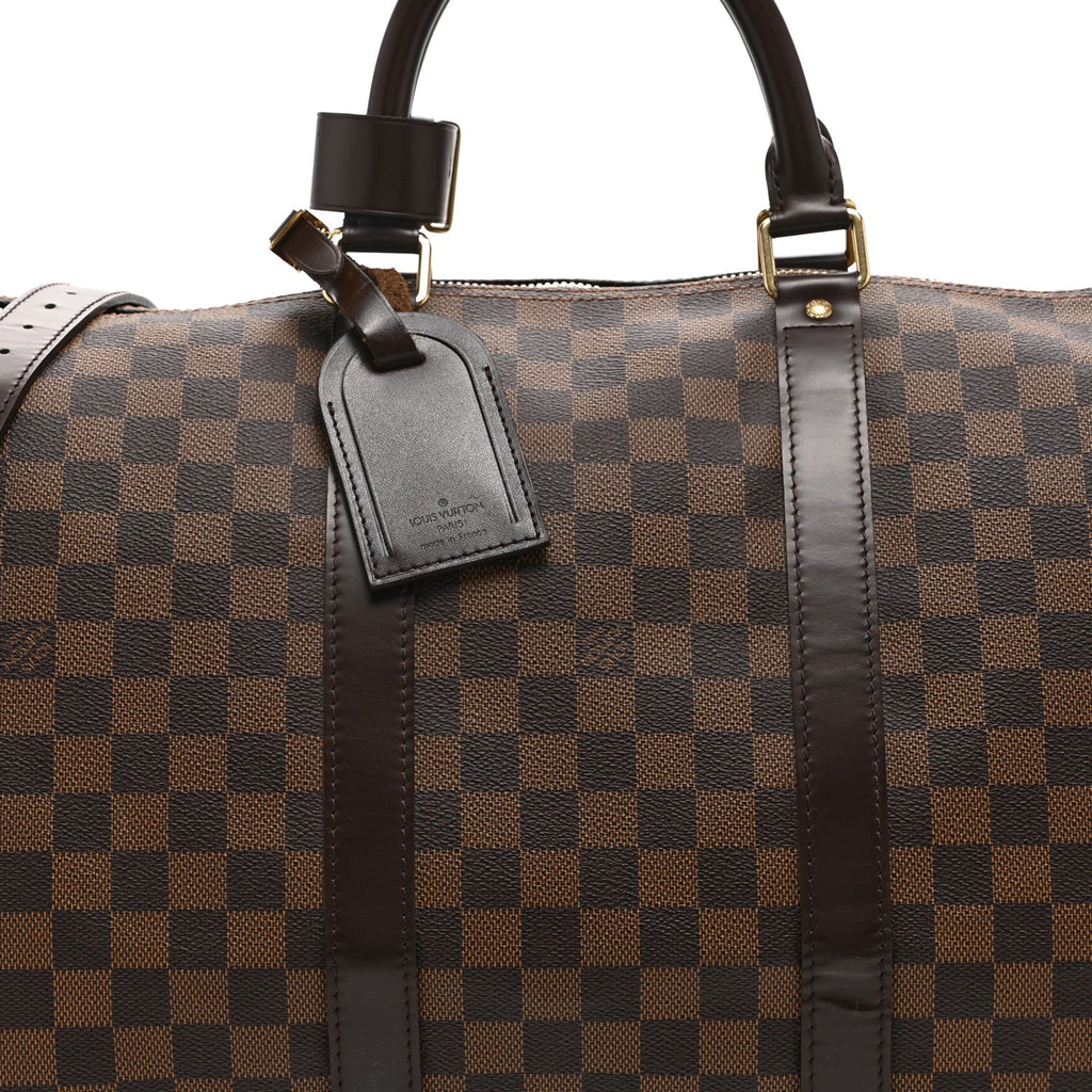 Louis Vuitton Damier Ebene Keepall Bandouliere 55