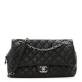 Chanel Caviar Quilted Jumbo Easy Flap Black