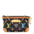 Louis Vuitton Monogram Multicolor Pochette Milla MM Black