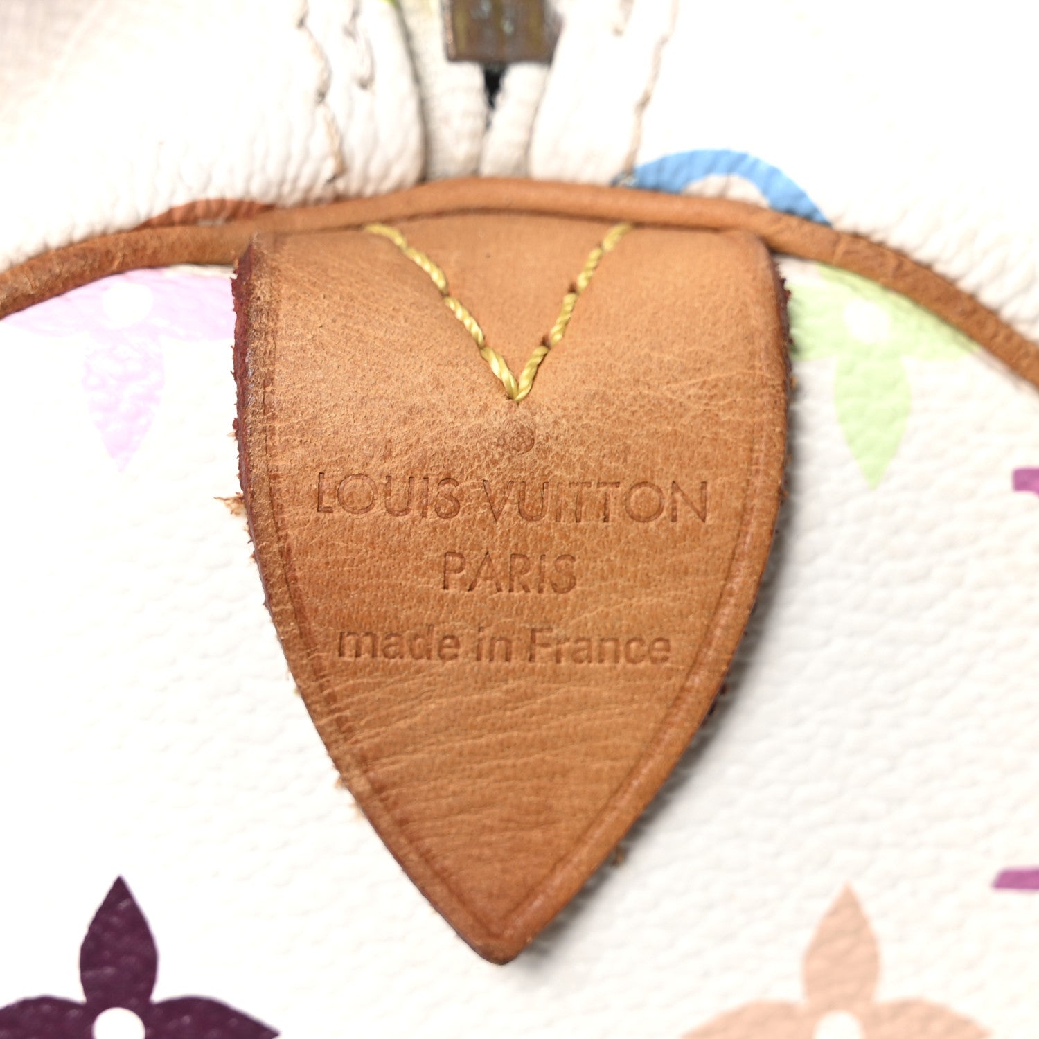 Louis Vuitton Monogram Multicolor Speedy 30 White