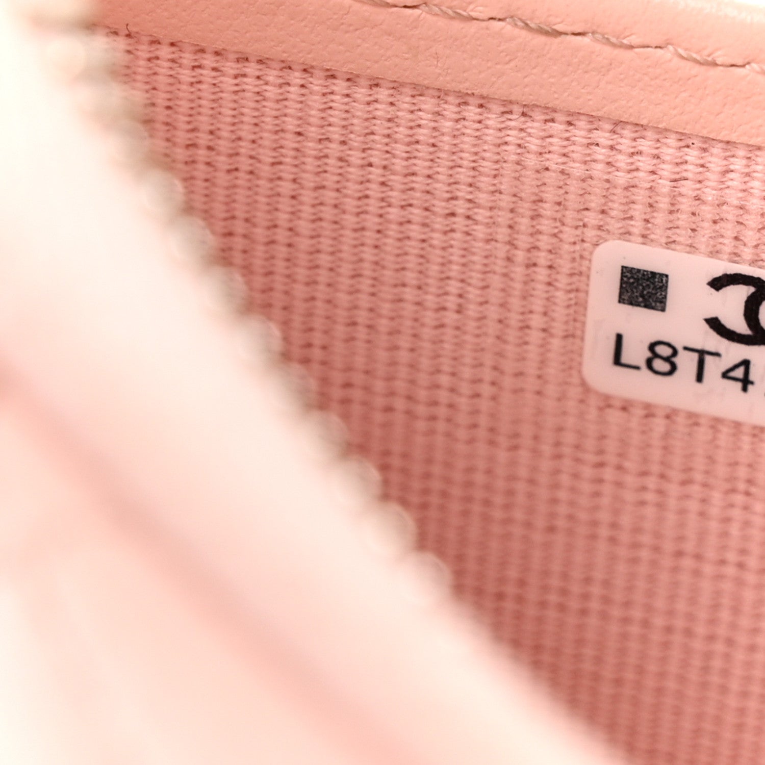 Caviar Quilted Large Gusset Zip Around Wallet Light Pink