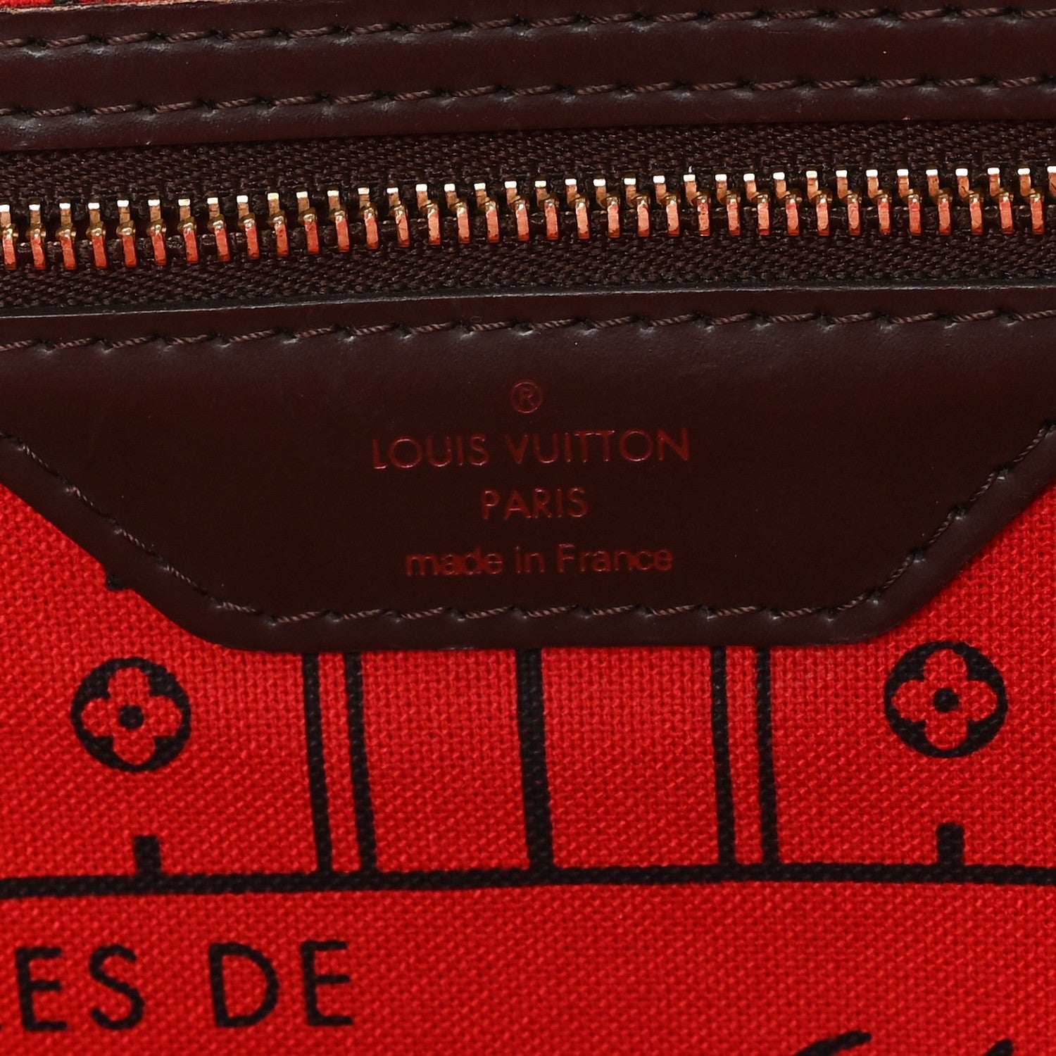 Louis Vuitton Damier Ebene Neverfull GM