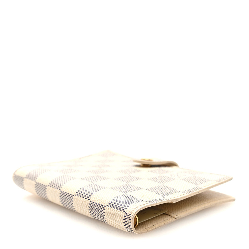 Louis Vuitton Damier Azur Small Ring Agenda Cover