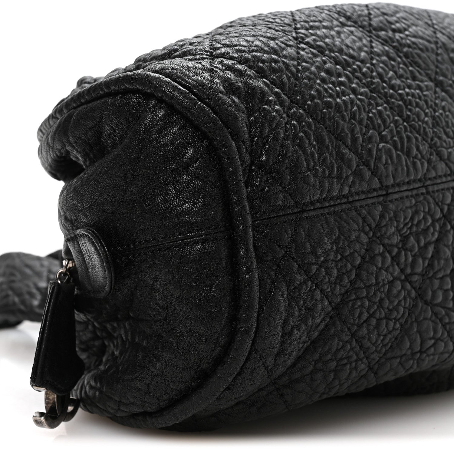 Chanel Distressed Lambskin Le Marais Bowler Black