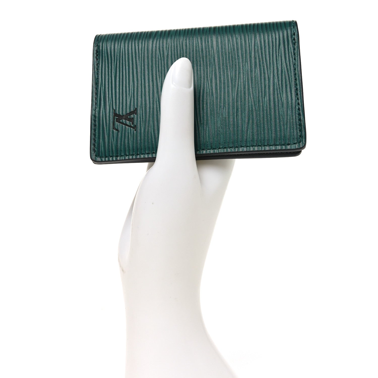 Louis Vuitton Epi Monogram Eclipse Pocket Organizer Deep Green