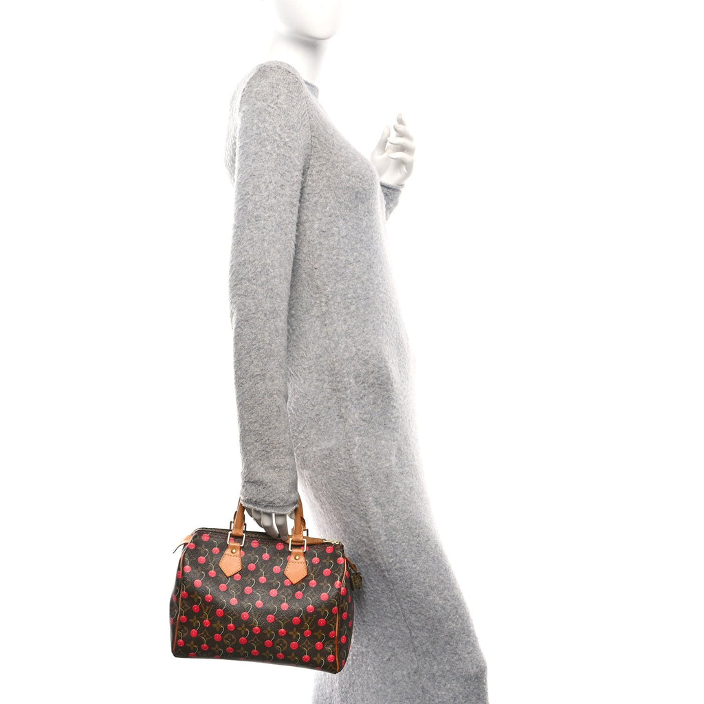 Louis Vuitton Monogram Cerises Speedy 25