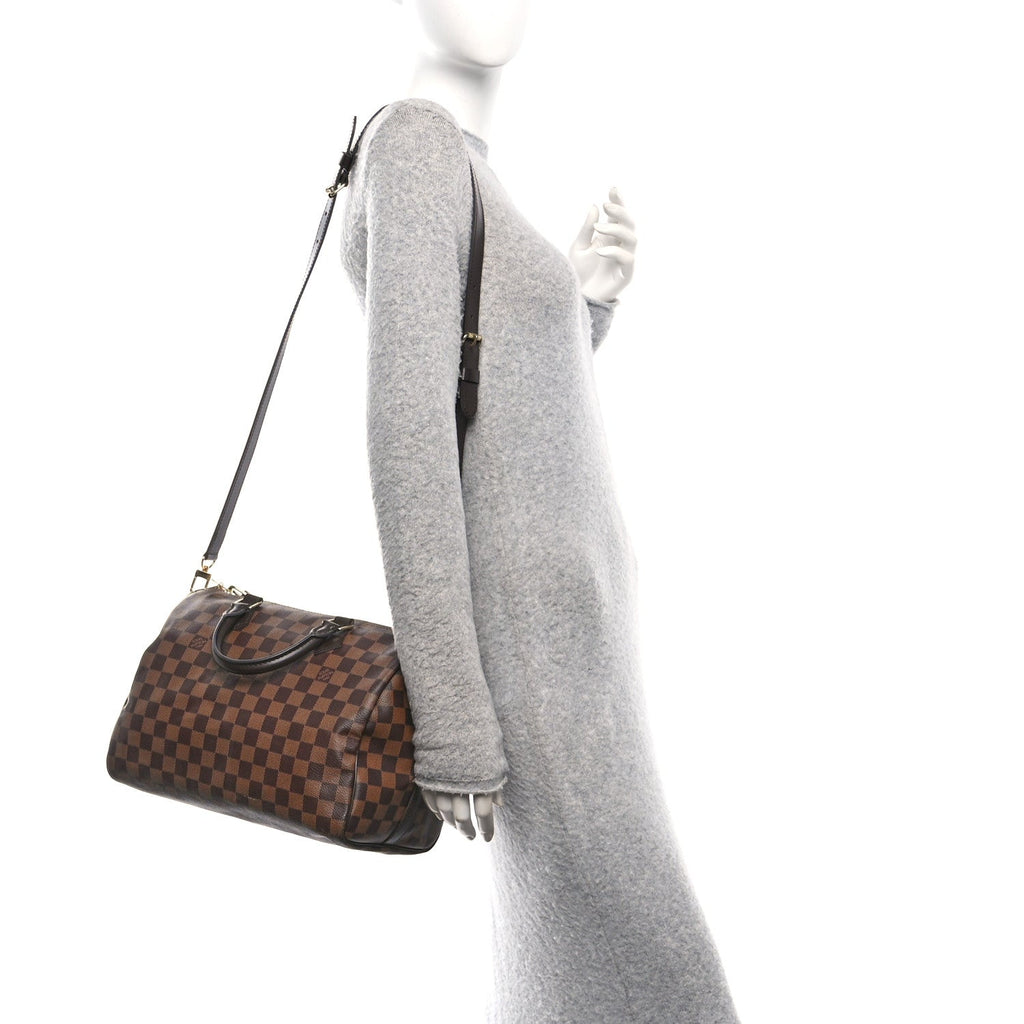 Louis Vuitton Damier Ebene Speedy Bandouliere 30