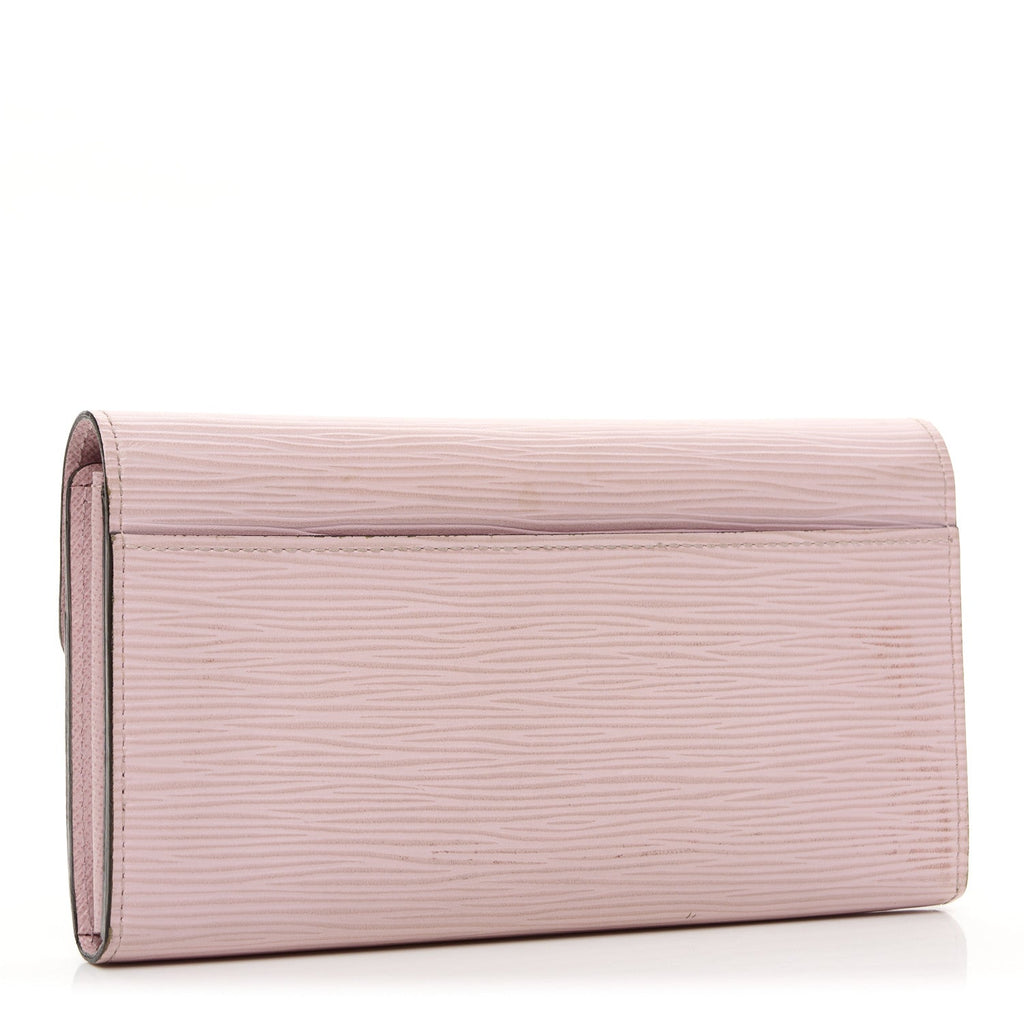 Louis Vuitton Epi Sarah Wallet NM Rose Ballerine