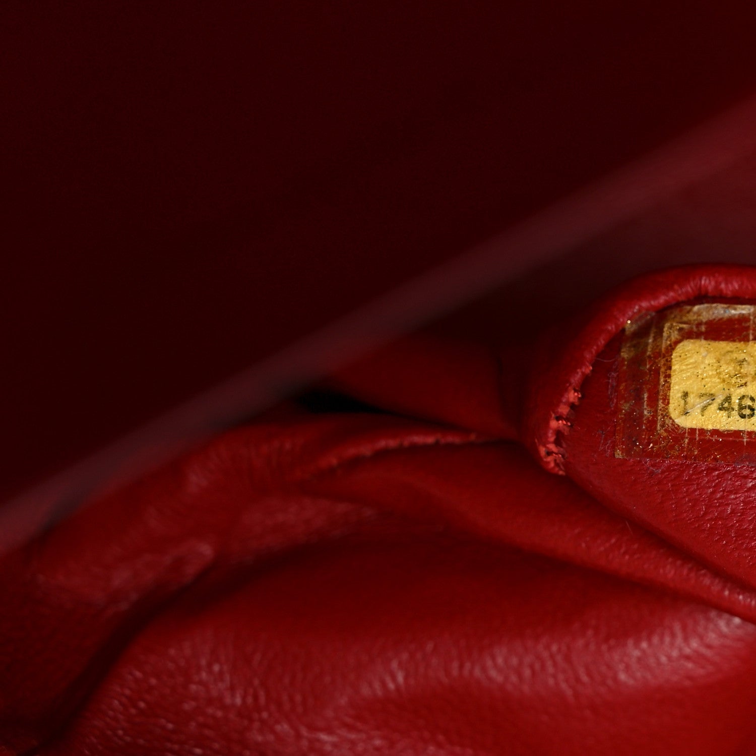 Chanel Lambskin Quilted Medium Double Flap Red