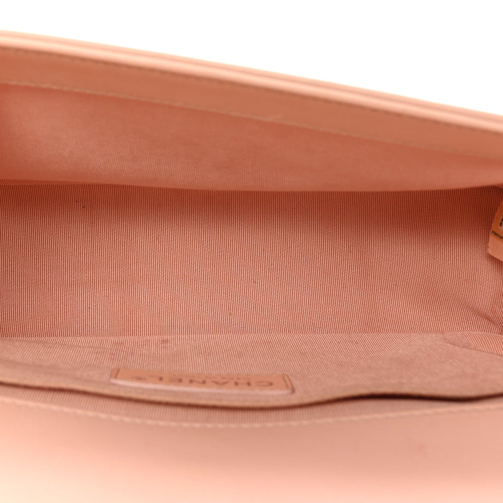 Chanel Lambskin Quilted Medium Boy Flap Light Pink