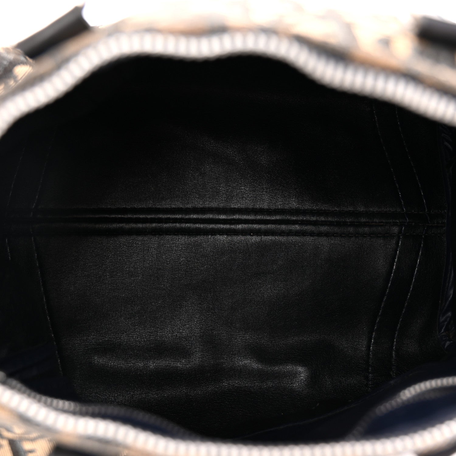 Christian Dior Monogram Boston Navy Blue