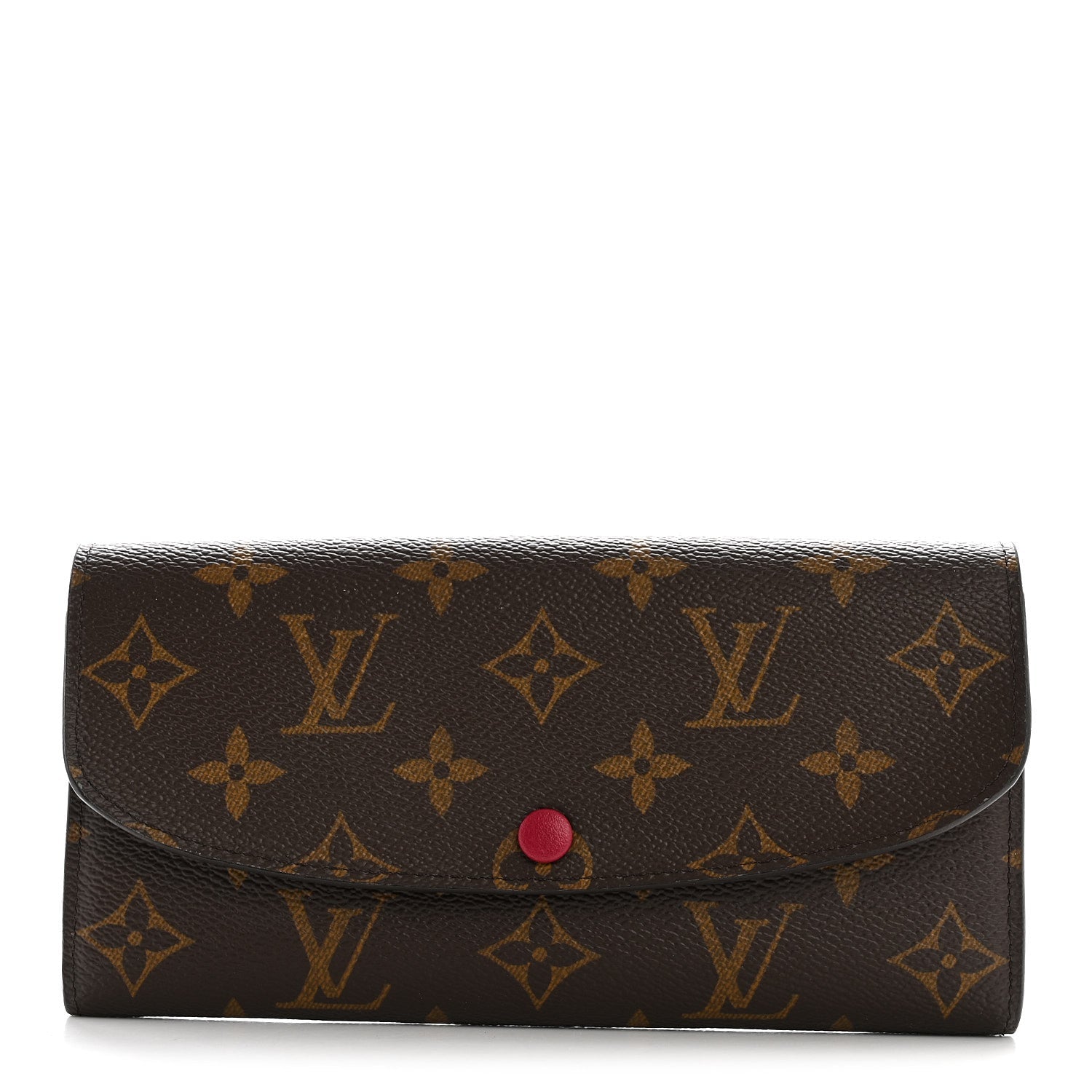 Louis Vuitton Monogram Emilie Wallet Fuchsia