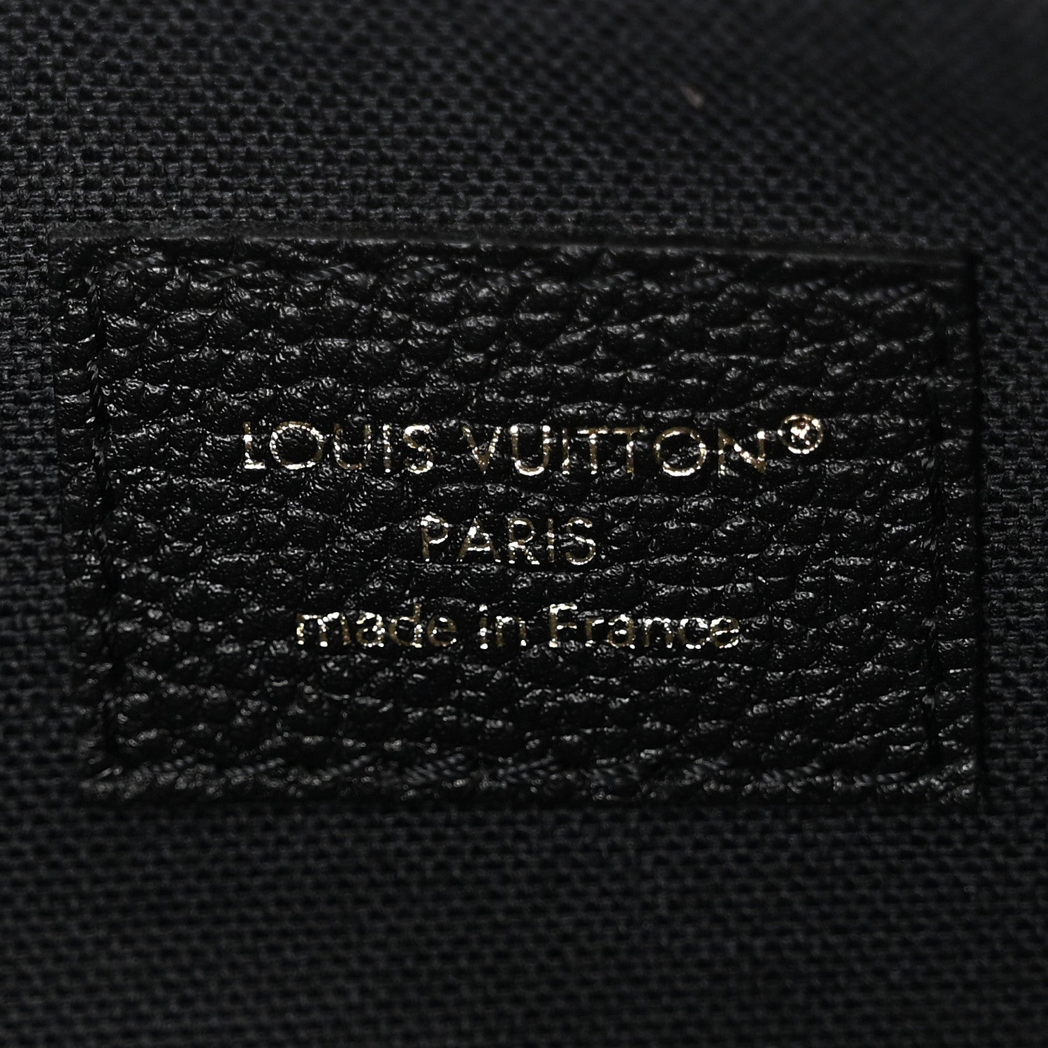 Louis Vuitton Empreinte Monogram Liv Pochette Black
