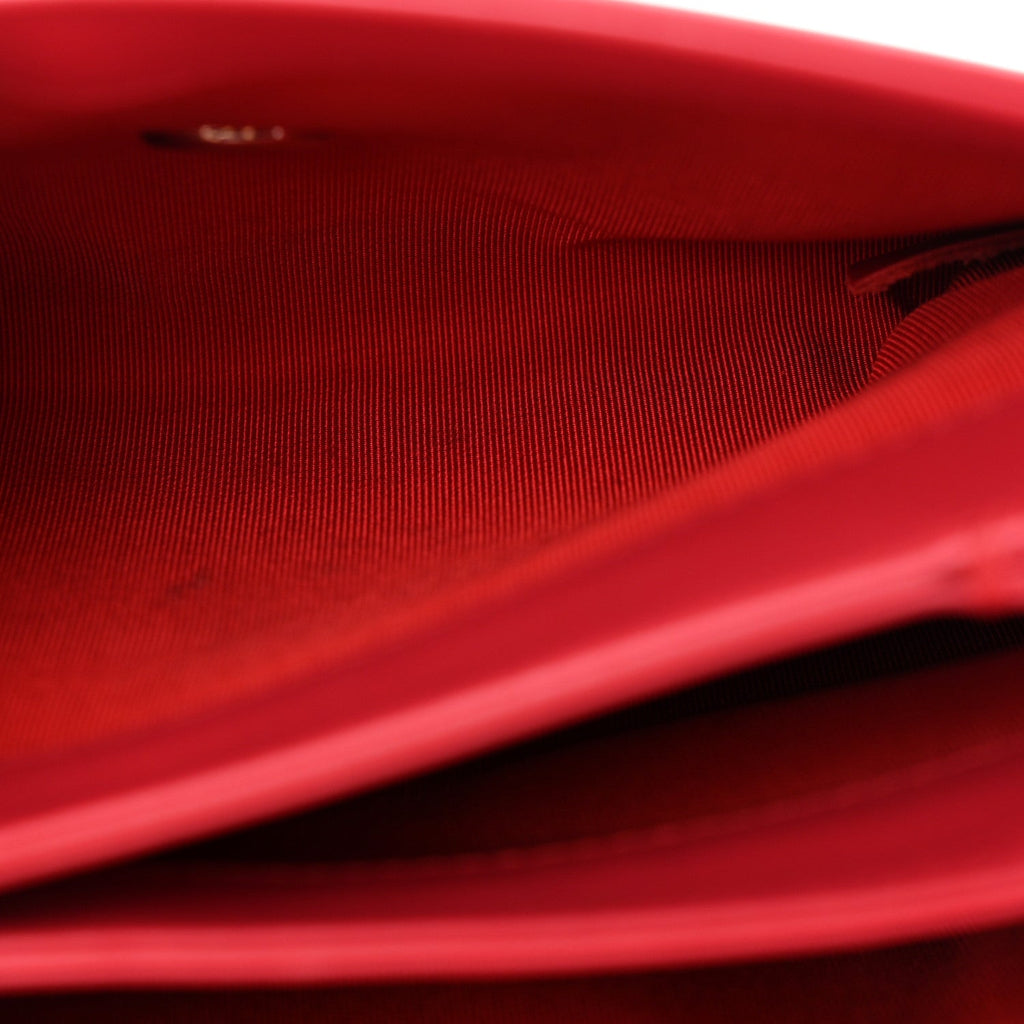 Chanel Calfskin Mini Tramezzo Flap Red