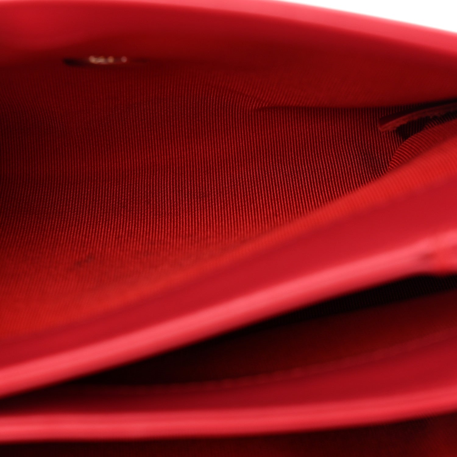 Chanel Calfskin Mini Tramezzo Flap Red