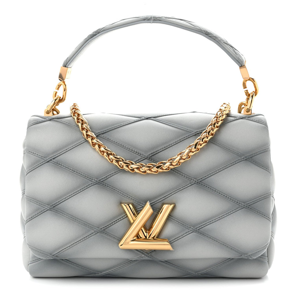 Louis Vuitton Lambskin Malletage GO-14 MM Ecume